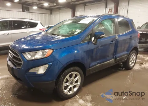 2022 Ford Ecosport Se z USA, uszkodzony, nr VIN MAJ6S3GL3NC464448